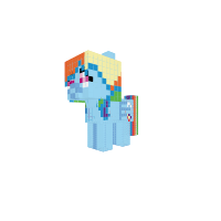 Rainbow Dash Filly