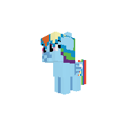 Filly Raimbow Dash