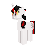 Blackjack with radioactive glowning eyes