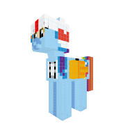 Rainbow Dash Reble Piolt