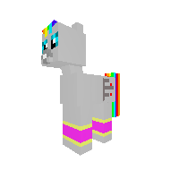 Neon Cat Pony