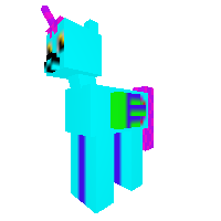 rainbow blue