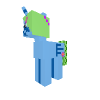My special Blue Pony
