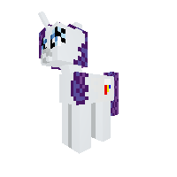 Rarity (Rainbow Dash Cutie Mark)