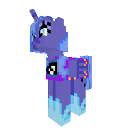 luna in party dress