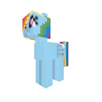 rain  bow dash