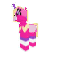 princesa unicornio chica de secundaria