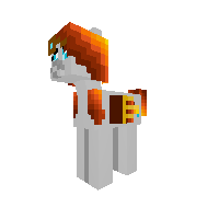 Feather Flame with gogglies lol