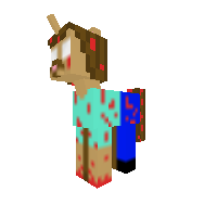 Herobrine as a pony