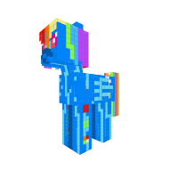 rainbow dash robot