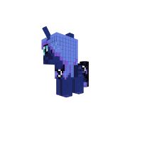 The Princess Moon  light Pony