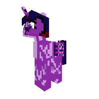 half Princess Twilight Sparkle half Brutalight Sparcake