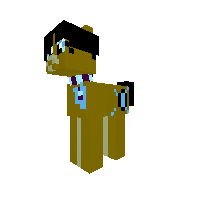 obama pony that looks like a nerd