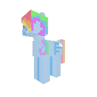 Rainbow Candy pony