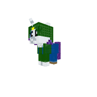 Filly Rarity in Luigi suit