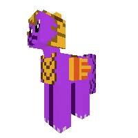 Spyro the Dragon turned pony-ish?