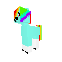 rainbowdash wolf