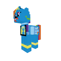 rainbow as a wonder bolt