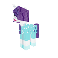 Rarity as Elsa from Frozen
