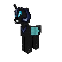 Dark pony