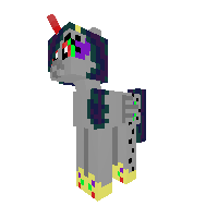 Poof! Dark Magic Pony is Now an Alicorn!