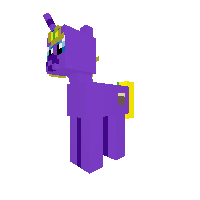 Purple ice-cream