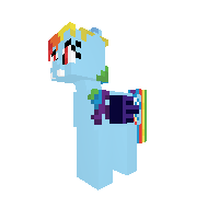 Rainbow dash bat 1