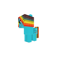 Rainbow dash the filly