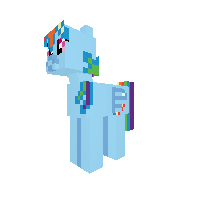 Rainbows dash (without the mouth)