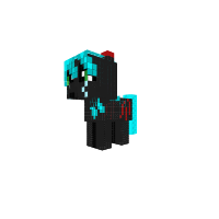 midnightblack earth pony