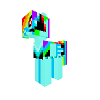 rainbowdash wolf