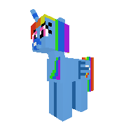 Rainbow Dash Alicorn