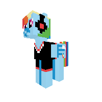 gaming rainbow dash