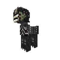 My skin converted to a pony