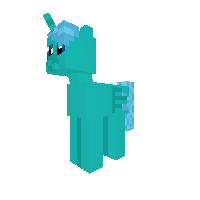 Aqua pony