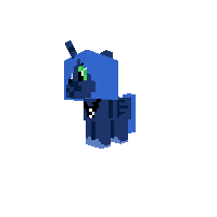 luna as a foal havent got her cutie mark yet