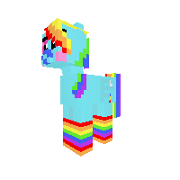 rainbow dash in socks