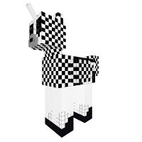 black and white Pony