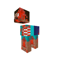 steve's zombie as a Pony