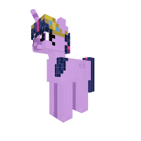 Twilight sparkle w/ crown