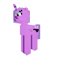 my Mom as a pony