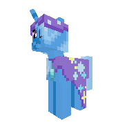 Trixie w/ Cape & Hat