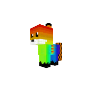 Rainbow Fox