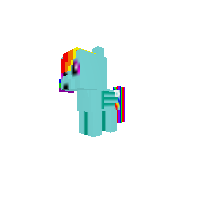 baby (foul) rainbow dash