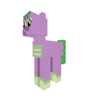 spike as a PONY