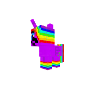 rainbow girl