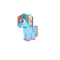 Raibow Dash smal
