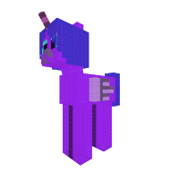 purple pony