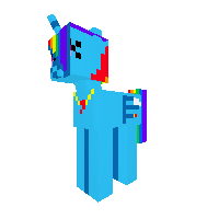 Princess Rainbow dash