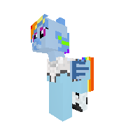 New creation of Rainbow Dash (Portal)